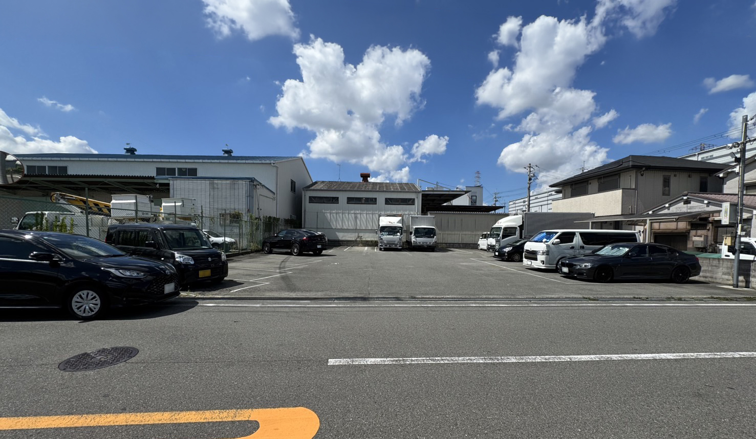 2号駐車場:中鳥飼倉庫